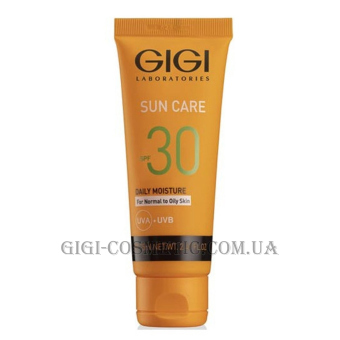 GIGI Sun Care Daily Protector SPF-30 - Сонцезахисний крем SPF-30 із захистом ДНК для жирної шкіри