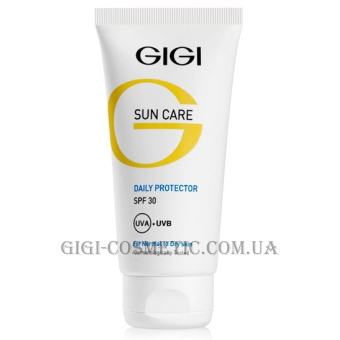 GIGI Sun Care Daily Protector SPF-30 for Normal to Dry Skin - Солнцезащитный крем SPF-30 с защитой ДНК для сухой кожи
