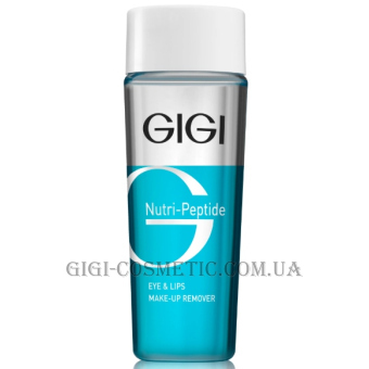 GIGI Nutri-Peptide Eye & Lips Make Up Remover - Двухфазная жидкость для снятия макияжа