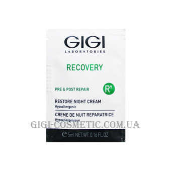 GIGI Recovery Restore Night Cream - Восстанавливающий ночной крем (пробник)
