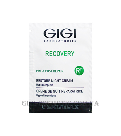 GIGI Recovery Restore Night Cream - Восстанавливающий ночной крем (пробник)