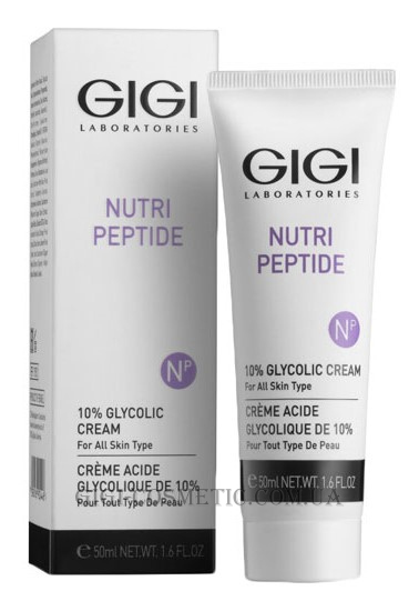 GIGI Nutri-Peptide 10% Glycolic Cream - Крем с 10% гликолевой кислотой (пробник)