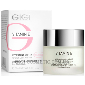 GIGI Vitamin E Moisturizer for Oily Skin SPF-17 - Зволожувач для жирної шкіри SPF-17