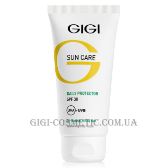 GIGI Sun Care Daily Protector SPF-30 для сонця - Сонцезахисний крем SPF-30 із захистом ДНК для жирної шкіри (термін придатності до 04/22г)
