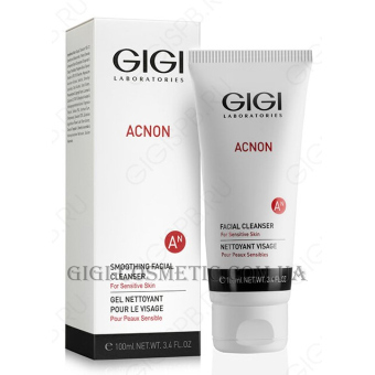 GIGI Acnon Smoothing Facial Cleanser for Sensitive Skin - Гель для вмивання для чутливої шкіри