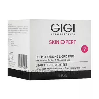 GIGI Deep Cleansing Liquid Pads - Вологі спонжі для пілінгу (з кислотою)