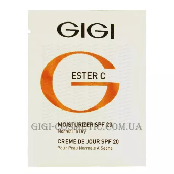 GIGI Ester C Moisturizer Cream SPF-20 - Денний зволожуючий крем SPF-20 (пробник)